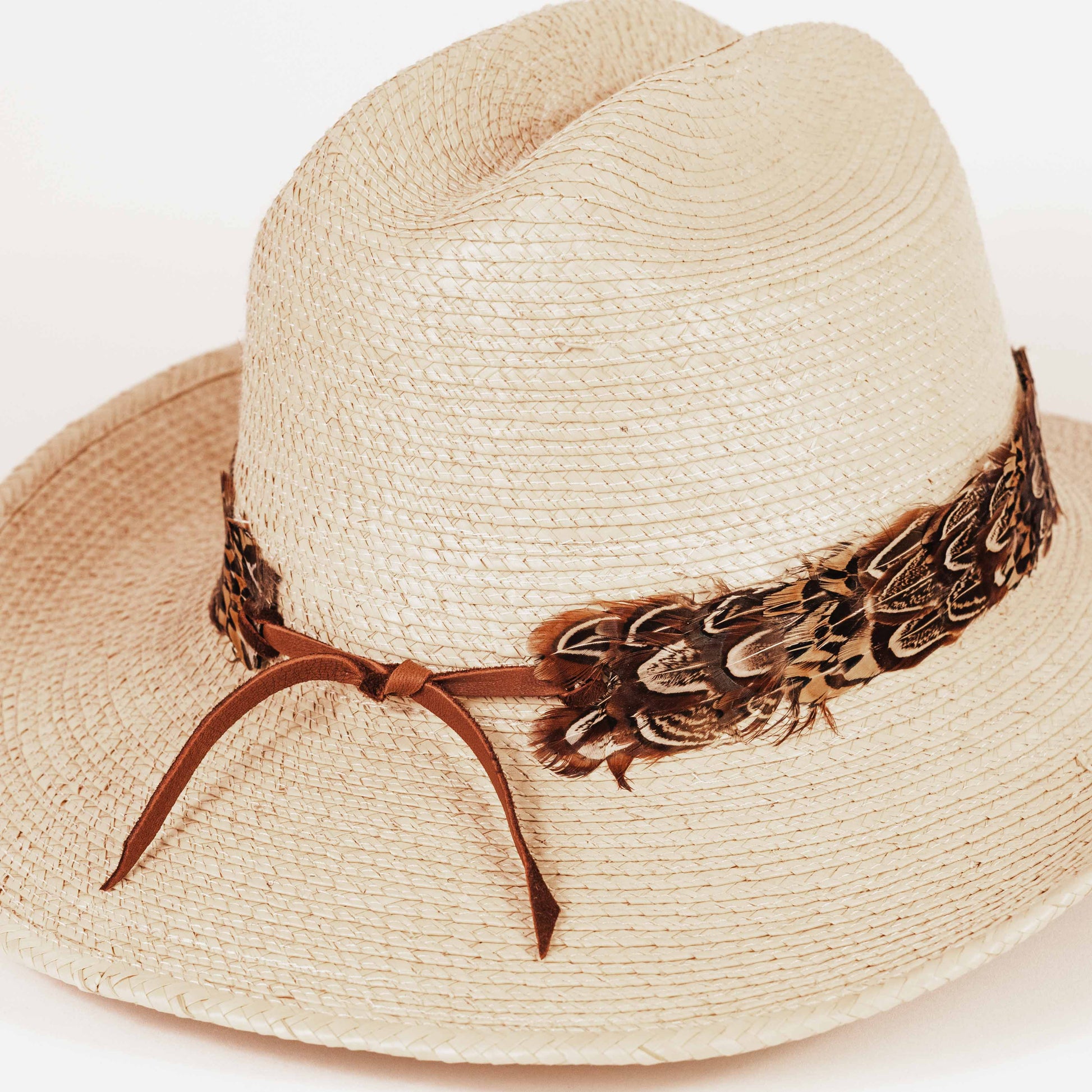 Brown Pheasant Hat Band