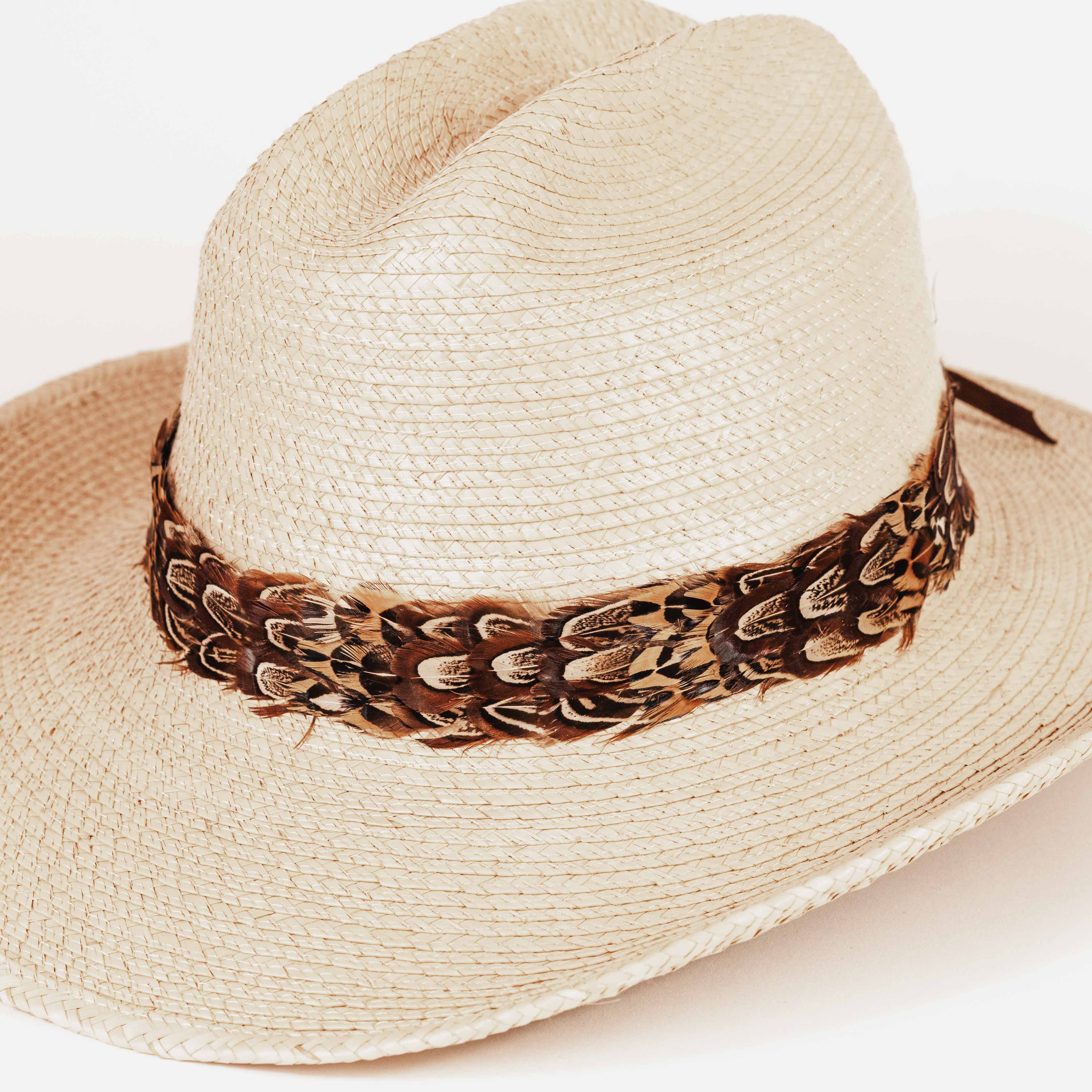 Brown Pheasant Hat Band